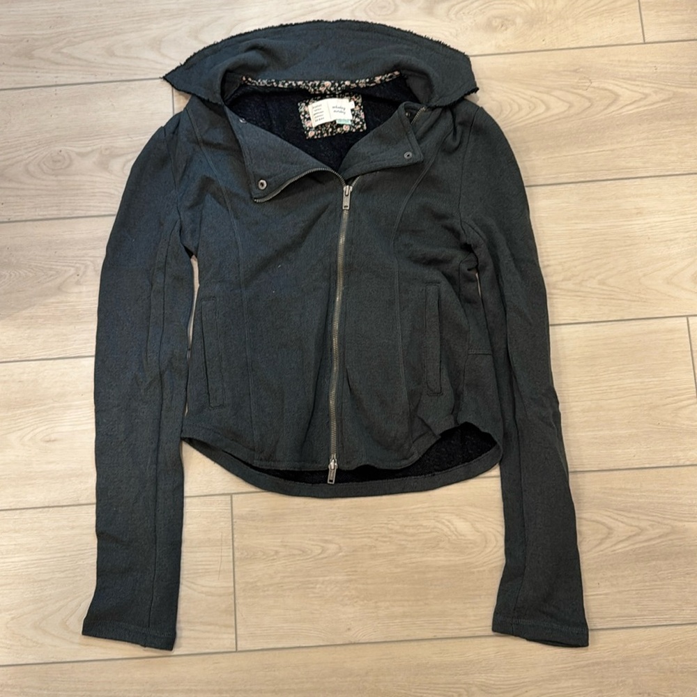 Anthropologie soft knit moto sweater jacket FINAL WEEKEND
